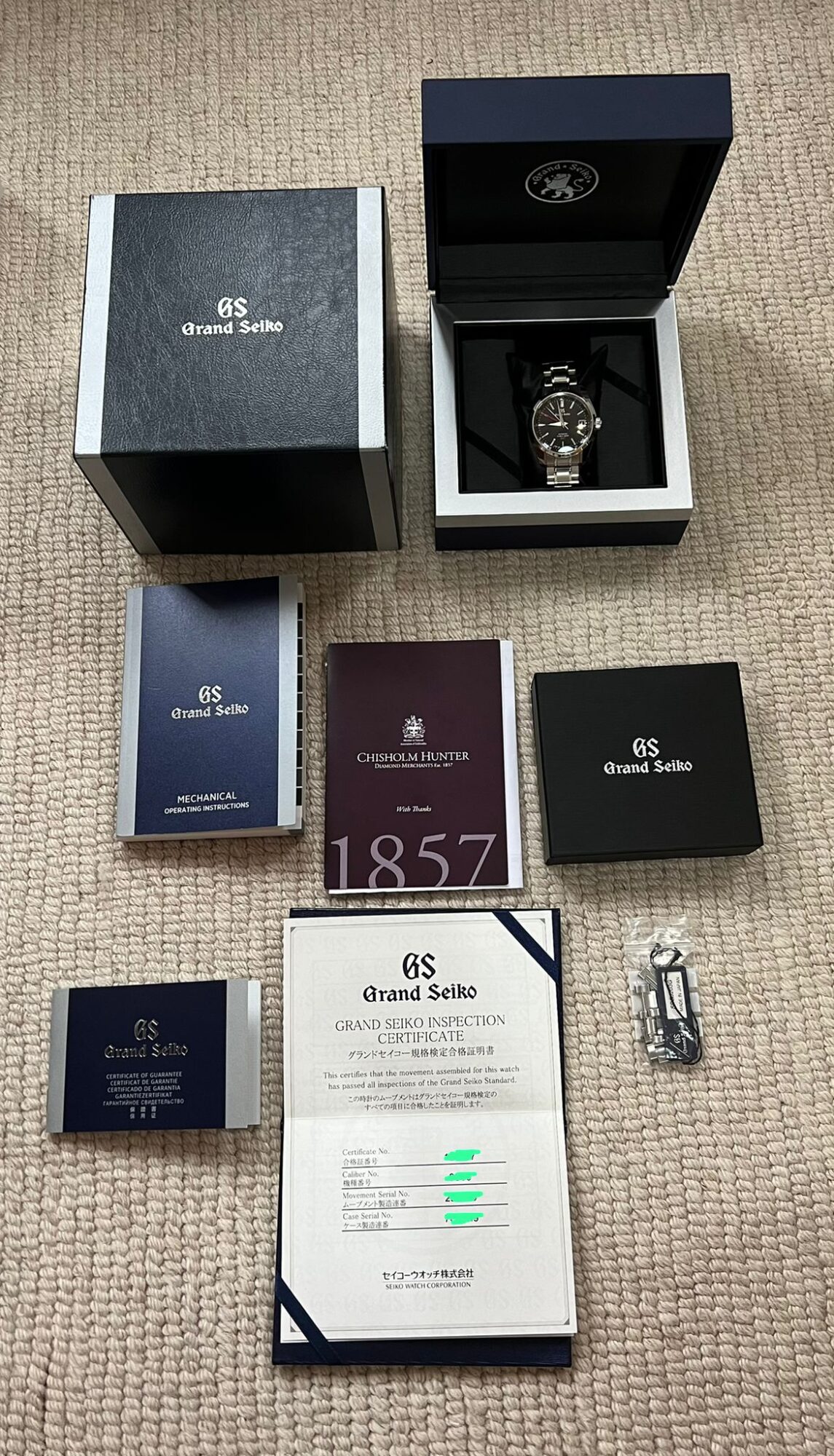 Grand Seiko Heritage GMT- Hi Beat 3600- 40mm- Model-SBGJ203G with Box & UK  Papers 2021 – Watches of Whitby