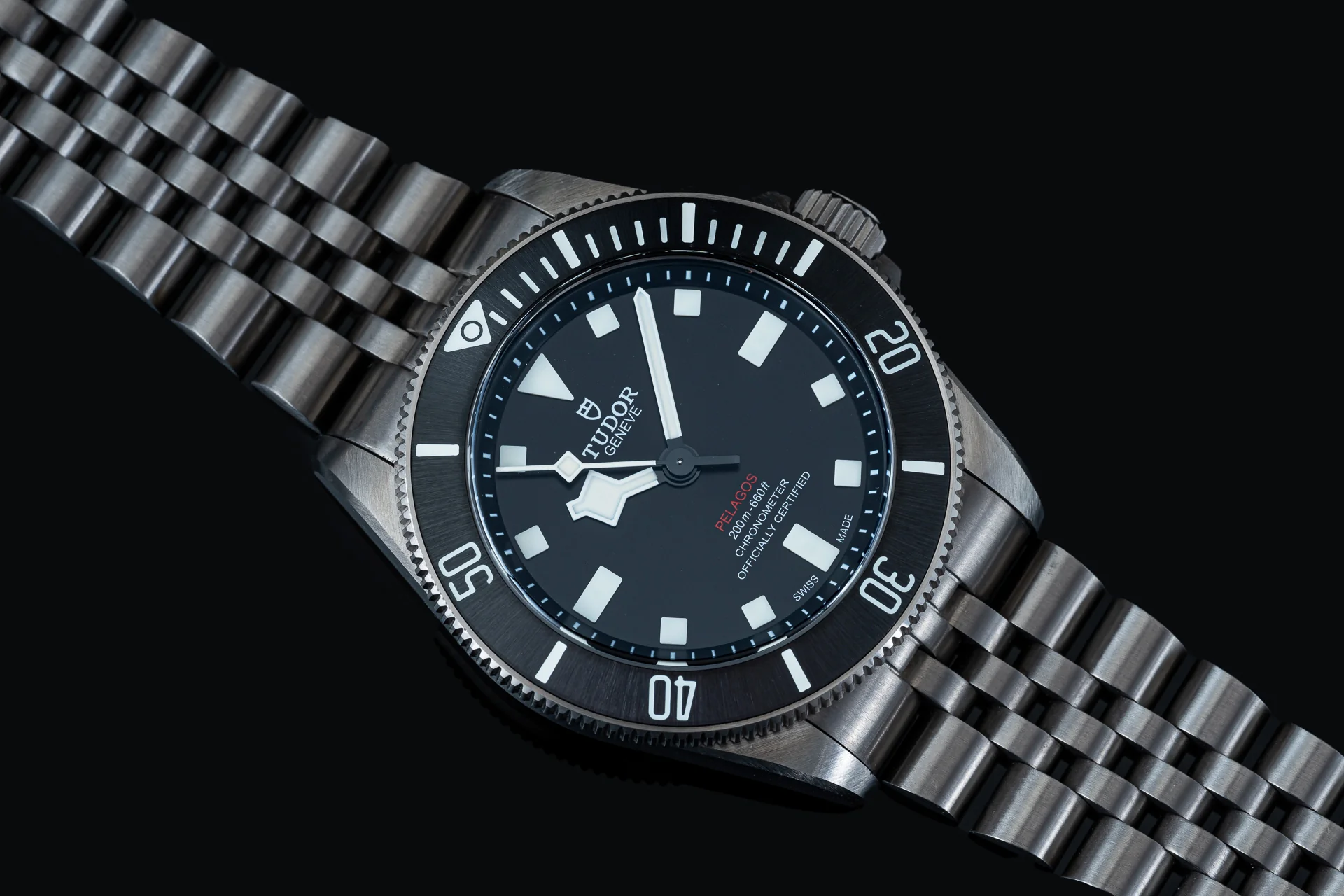 Uncle Straps Titanium Jubilee Bracelet (Tudor Pelagos 39mm) Double 