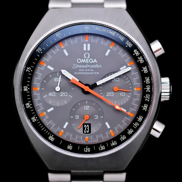<strong>Omega Speedmaster MKII 42</strong></br> Model Ref-32710435006001 </br> Stainless Steel</br> 2019 Box & Papers