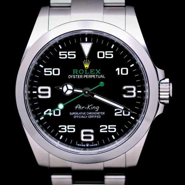 <strong>Rolex Air-King "Bloodhound" 40</strong></br> Model Ref-126900</br> Stainless Steel</br> 2022 Box & Papers