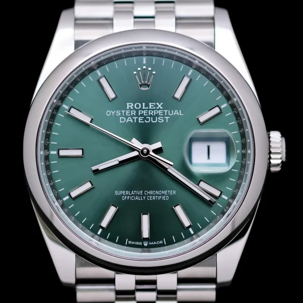 <strong>Rolex Datejust 36</strong></br> Model Ref-126200</br> Stainless Steel</br> 2024 Box & Papers