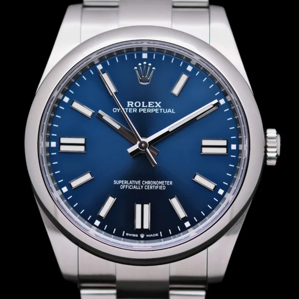 <strong>Rolex Oyster Perpetual 41</strong></br> Model Ref-124300</br> Stainless Steel</br> Oct 2021 Box & Papers