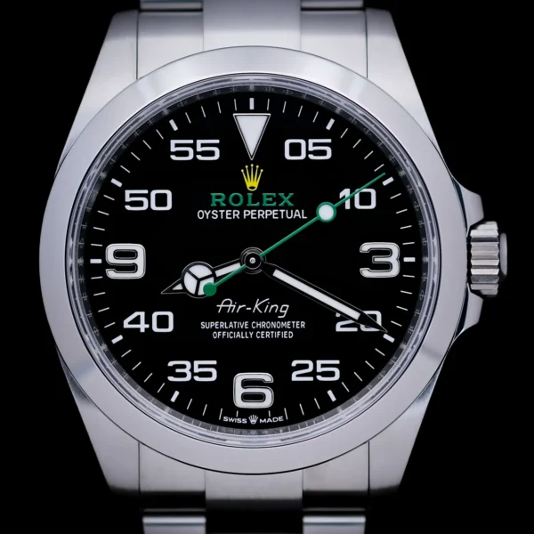 <strong>Rolex Air-King "Bloodhound" 40</strong></br> Model Ref-126900</br> Stainless Steel</br> 2022 Box & Papers
