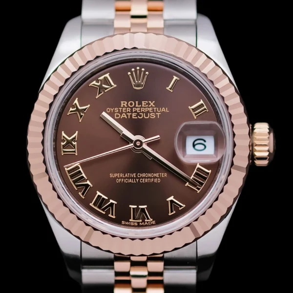 <strong>Rolex Datejust 28</strong></br> Model Ref-279171</br> Rose Gold & Steel</br> 2017 Box & Papers