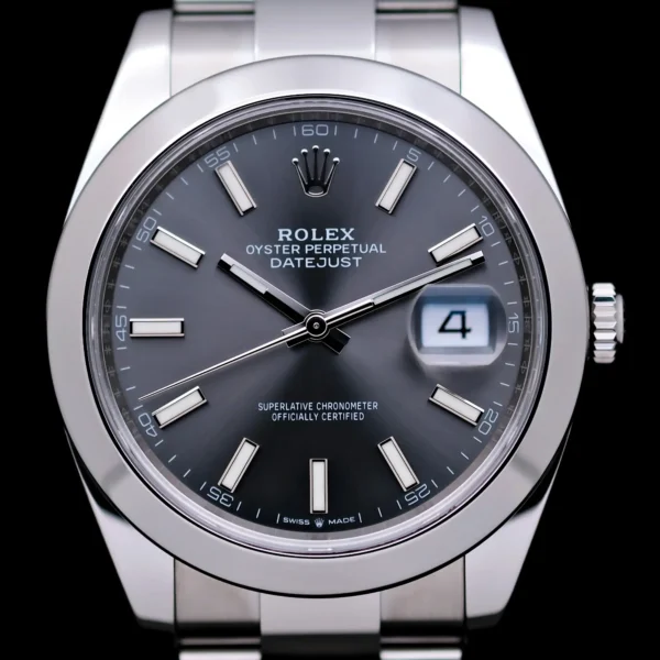 <strong>Rolex Oyster Datejust 41</strong></br> Model Ref-126300</br> Stainless Steel</br> Nov 2021 Box & Papers
