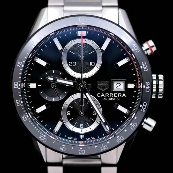 <strong>Tag Heuer Carrera 41</strong></br> Model Ref-CBM2110.BA0651</br> Stainless Steel</br> 2020 Box & Papers