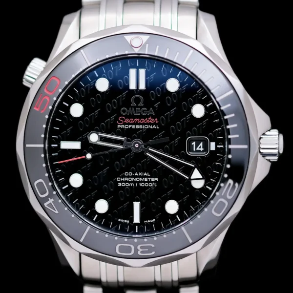 <strong>Omega Seamaster "Bond 007" 41</strong></br> Model Ref-21230412001005</br> Stainless Steel</br> 2012 Box & Papers