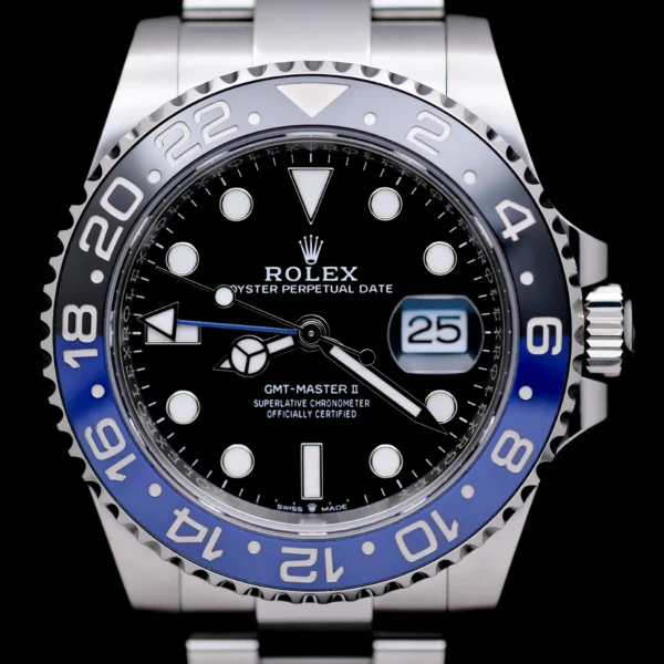 <strong>Rolex GMT-Master 2 "Batman" 40</strong></br> Model Ref-126710BLNR</br> Stainless Steel</br> 2024 Box & Papers