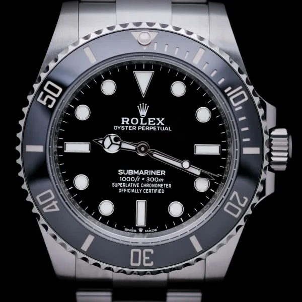 <strong>Rolex Submariner No Date 41</strong></br> Model Ref-124060</br> Stainless Steel</br> Dec 2022 Box & Papers
