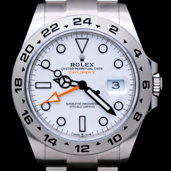 <strong>Rolex Explorer II "Polar" 42</strong></br> Model Ref-226570</br> Stainless Steel</br> 2023 Box & Papers