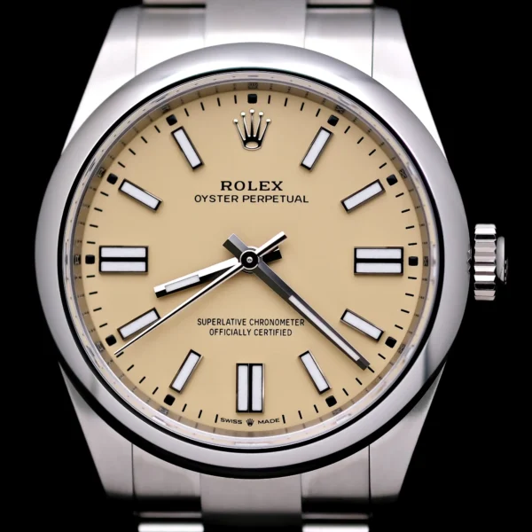 <strong>Rolex Oyster Perpetual "Beige" 41</strong></br> Model Ref-134300</br> Stainless Steel</br> Nov 2025 Box & Papers