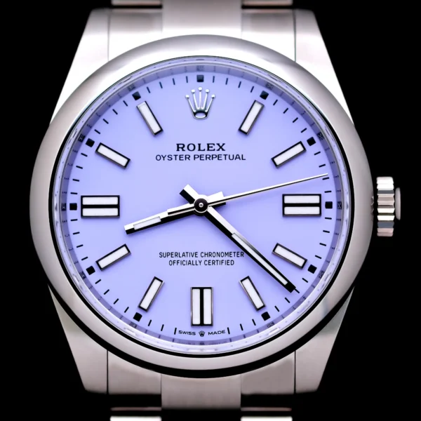 <strong>Rolex Oyster Perpetual "Lavender" 41</strong></br> Model Ref-134300</br> Stainless Steel</br> Nov 2025 Box & Papers