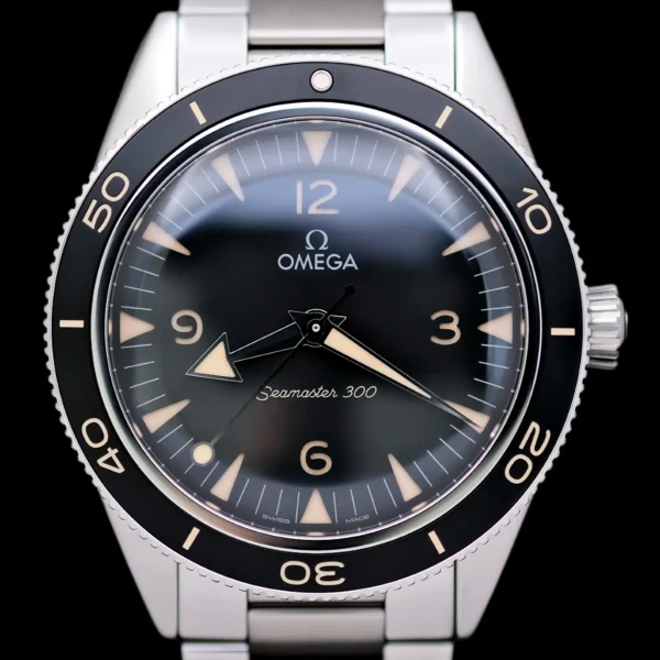 <strong>Omega Seamaster 300</strong></br> Model Ref-23430412101001</br> Stainless Steel</br> 2022 Box & Papers