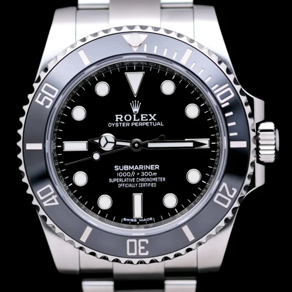 <strong>Rolex Submariner No Date 40</strong></br> Model Ref-114060</br> Stainless Steel</br> 2016 Box & Papers