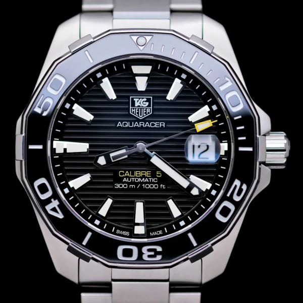 <strong>Tag Heuer Aquaracer 41</strong></br> Model Ref-WAY211A </br> Stainless Steel</br> 2016 Box & Papers