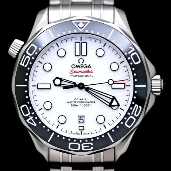 <strong>Omega Seamaster 42</strong></br> Model Ref-21030422004001</br> Stainless Steel</br> 2019 Box & Papers Plus 2026 Omega Service