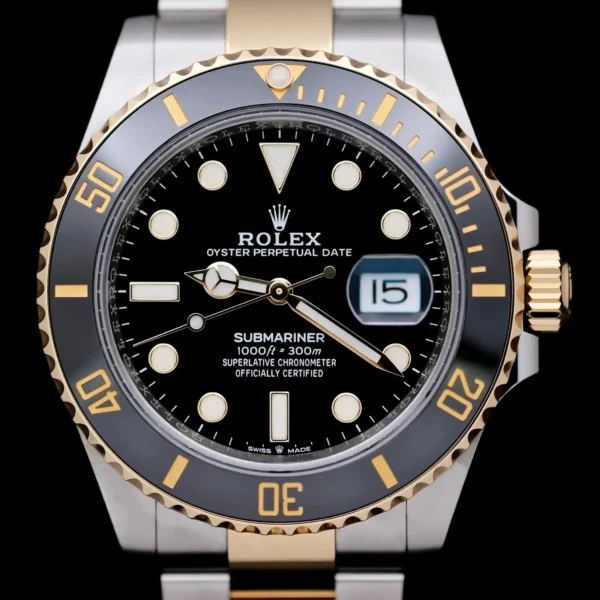 <strong>Rolex Submariner Date 41</strong></br> Model Ref-126613LN</br> Yellow Gold & Steel</br> Dec 2023 Box & Papers