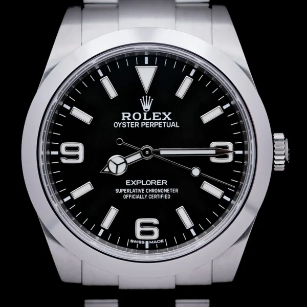 <strong>Rolex Explorer 39</strong></br> Model Ref-214270</br> Stainless Steel</br> 2020 Box & Papers