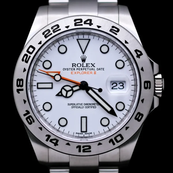 <strong>Rolex Explorer II "Polar" 42</strong></br> Model Ref-216570</br> Stainless Steel</br> 2019 Box & Papers