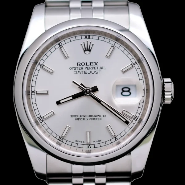 <strong>Rolex Datejust 36</strong></br> Model Ref-116200</br> Stainless Steel</br> 2019 Box & Papers