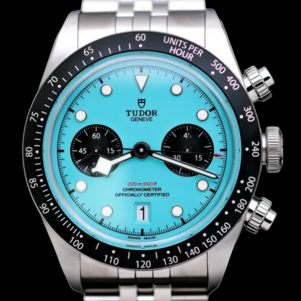 <strong>Tudor Blackbay Chrono "Flamingo" 41</strong></br> Model Ref-79360N-0024</br> Stainless Steel</br> Nov 2025 Box & Papers