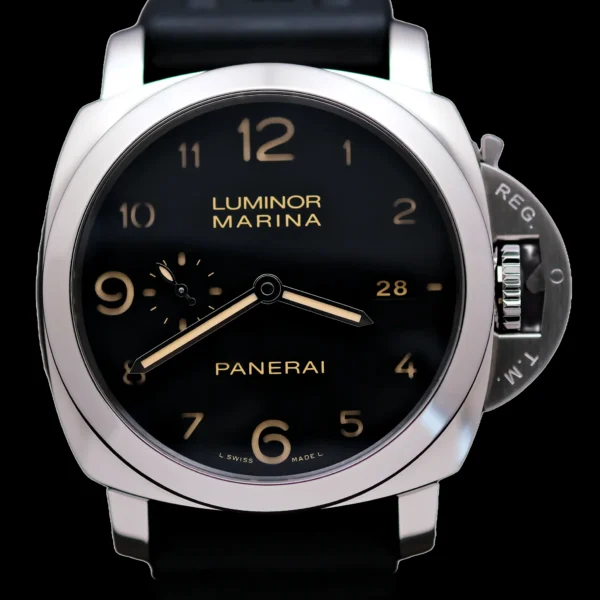 <strong>Panerai Luminor Marina 1950 44 </strong></br> Model Ref-PAM00359 </br> Stainless Steel</br> 2017 Box & Papers