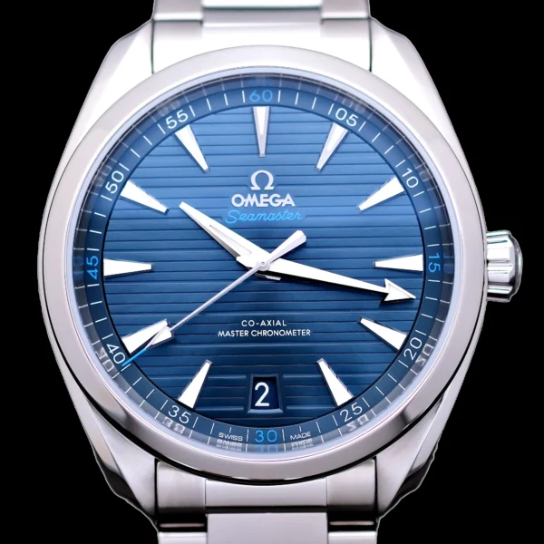 <strong>Omega Aqua-Terra 41</strong></br> Model Ref-22010412103001</br> Stainless Steel</br> Nov 2021 Box & Papers