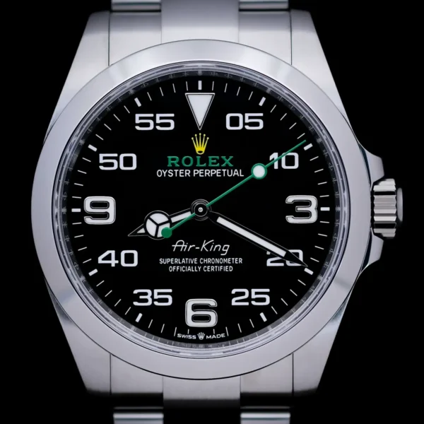 <strong>Rolex Air-King "Bloodhound" 40</strong></br> Model Ref-126900</br> Stainless Steel</br> Oct 2022 Box & Papers
