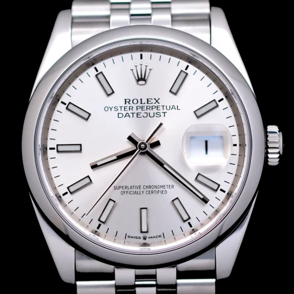 <strong>Rolex Datejust 36</strong></br> Model Ref-126200</br> Stainless Steel</br> 2020 Box & Papers