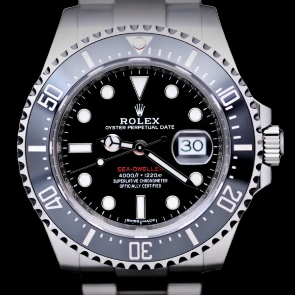<strong>Rolex Sea-Dweller Red MK1 43</strong></br> Model Ref-126600</br> Stainless Steel</br> 2017 Box & Papers
