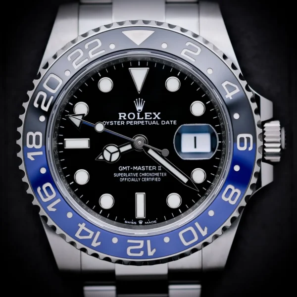 <strong>Rolex GMT-Master 2 "Batman" 40</strong></br> Model Ref-126710BLNR</br> Stainless Steel</br> 2021 Box & Papers