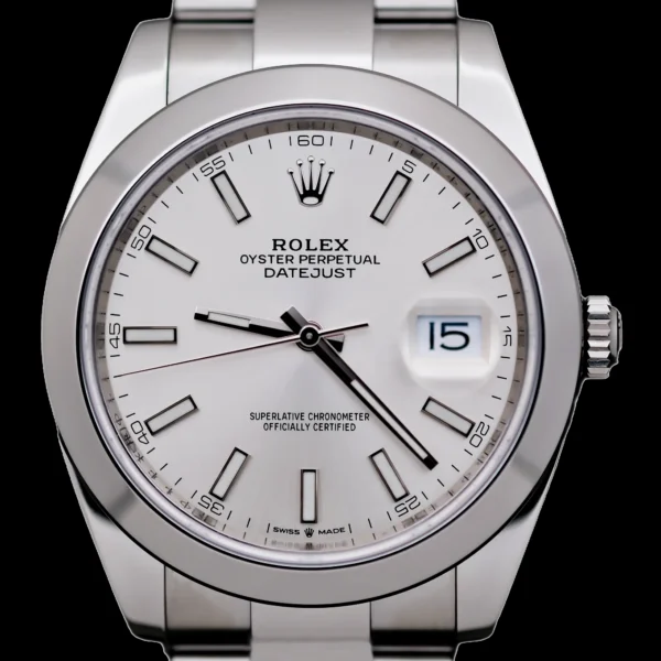 <strong>Rolex Datejust 41</strong></br> Model Ref-126300</br> Stainless Steel</br> 2021 Box & Papers