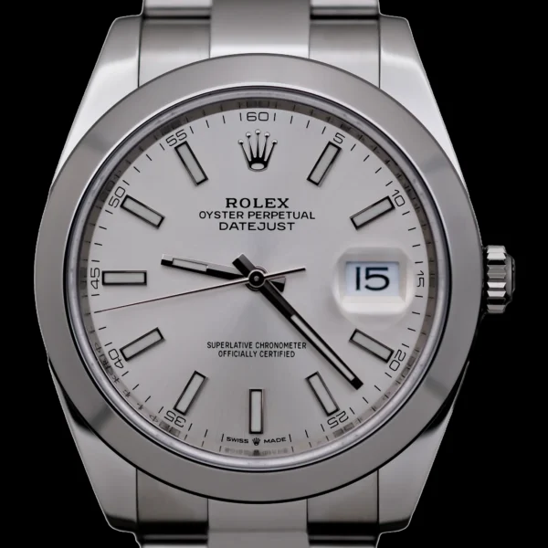 <strong>Rolex Datejust 41</strong></br> Model Ref-126300</br> Stainless Steel</br> 2021 Box & Papers
