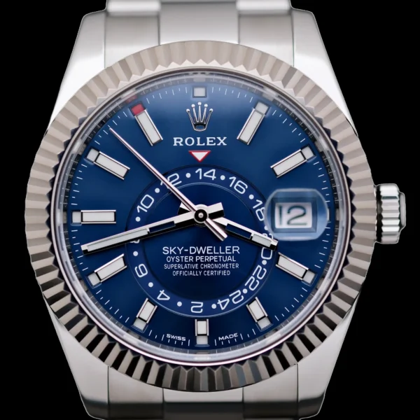 <strong>Rolex Sky-Dweller 42</strong></br> Model Ref-326934</br> Stainless Steel</br> 2019 Box & Papers