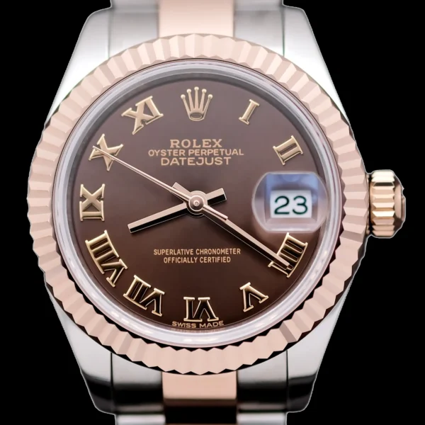 <strong>Rolex Datejust 28</strong></br> Model Ref-279171</br> Rose Gold & Steel</br> 2019 Box & Papers