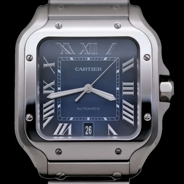 <strong>Cartier Santos Large 40 </strong></br> Model Ref-WSSA0071</br> Stainless Steel</br> 2025 Box & Papers